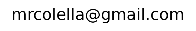 My email address, shown as an image to keep it away from spam bots. Please message me on Instagram instead if you can't read it.